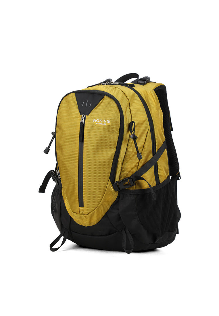 Aoking Outdoor sports hiking travel backpack JN79878 Yellow