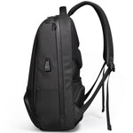 Load image into Gallery viewer, men black business backpack
