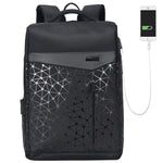 Load image into Gallery viewer, men black cool backpack
