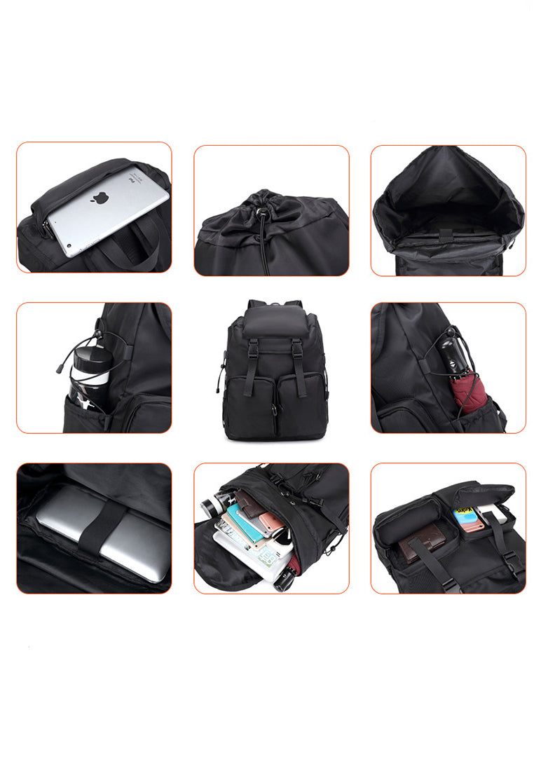 Large Capacity Travel backpack 2147 Black