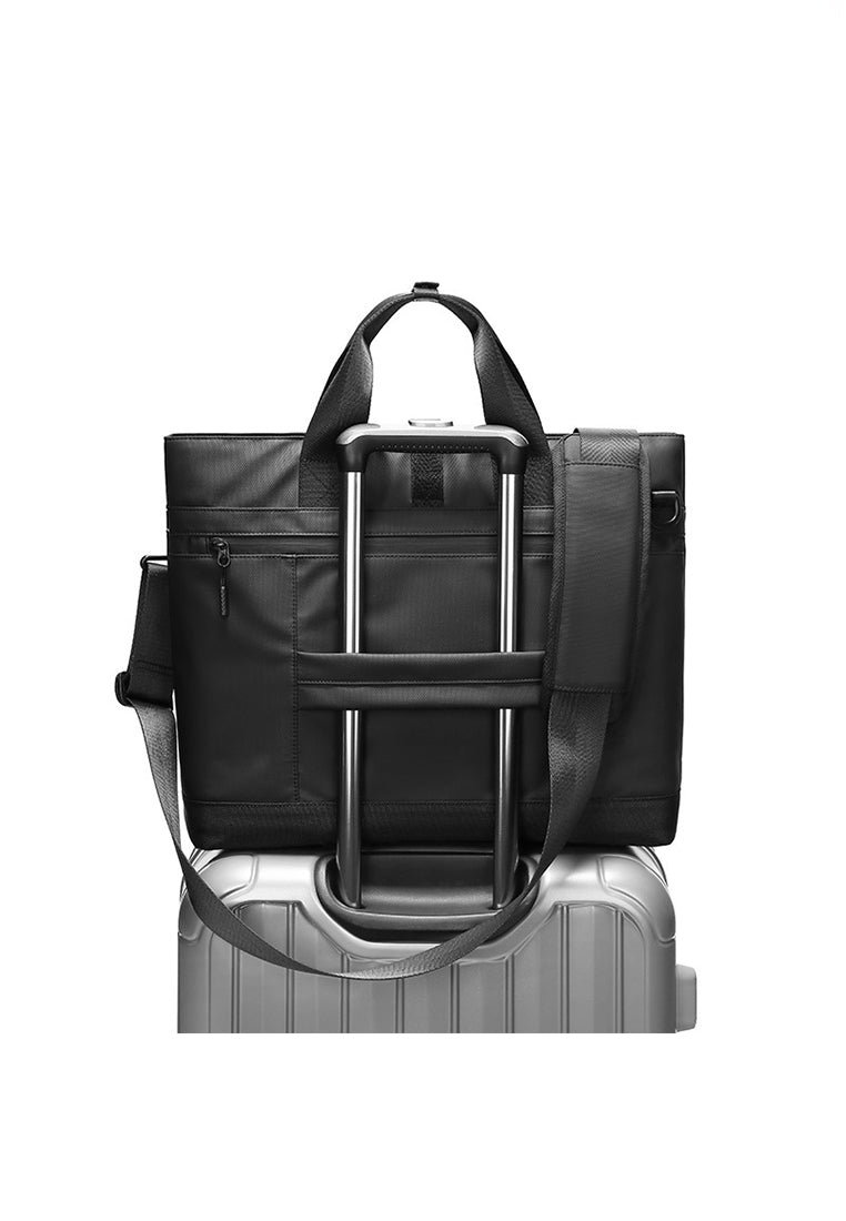 Casual handbag shoulder bag messenger bag 3 in1 - 2157 Black