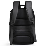 Load image into Gallery viewer, men black travel backpack
