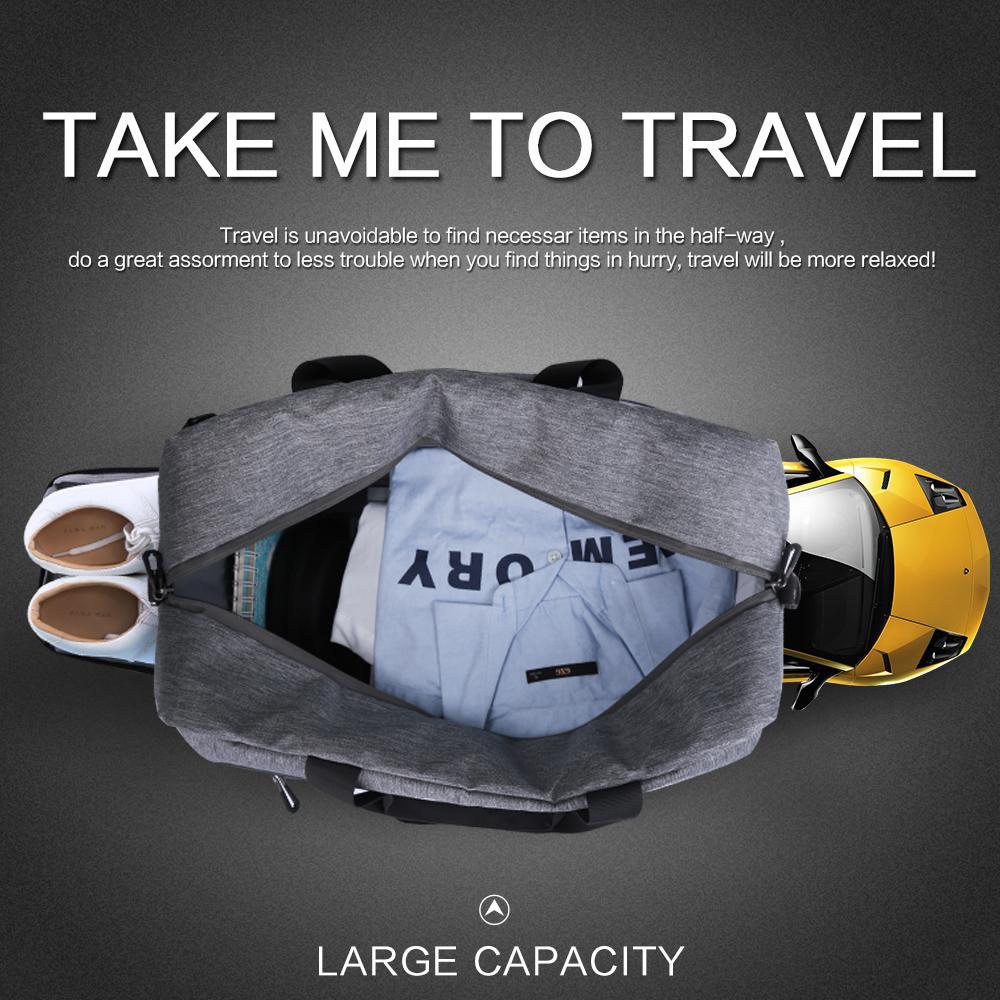 Anti-theft travel bag for man