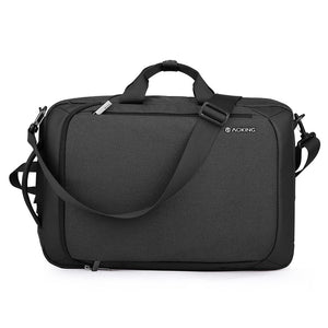 Aoking Business Laptop Backpack Briefcases SN86099 Black