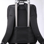 Load image into Gallery viewer, Classic travel backpack with back tie strap

