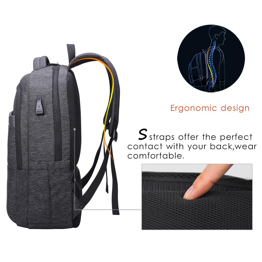 Ergonomic design business backpack
