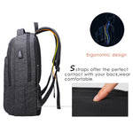 Load image into Gallery viewer, Ergonomic design business backpack
