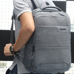 Load image into Gallery viewer, Durable school shoulder bag for men
