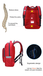 Load image into Gallery viewer, Aoking spine protection backpack specially designed for students under 140cm in height B8771
