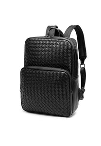 Braided Travel Business Backpack WA4095 Black